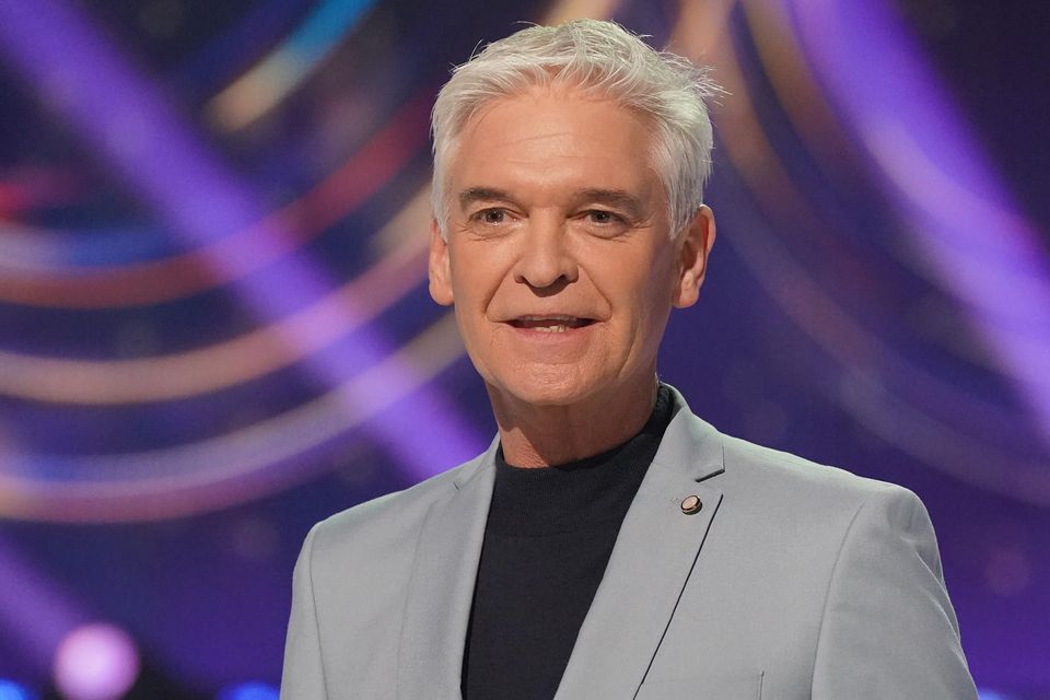 Phillip Schofield during a photo call for Dancing On Ice 2023 at the ITV Studios, Bovingdon Airfield, in Hemel Hempstead (Jonathan Brady/PA).
