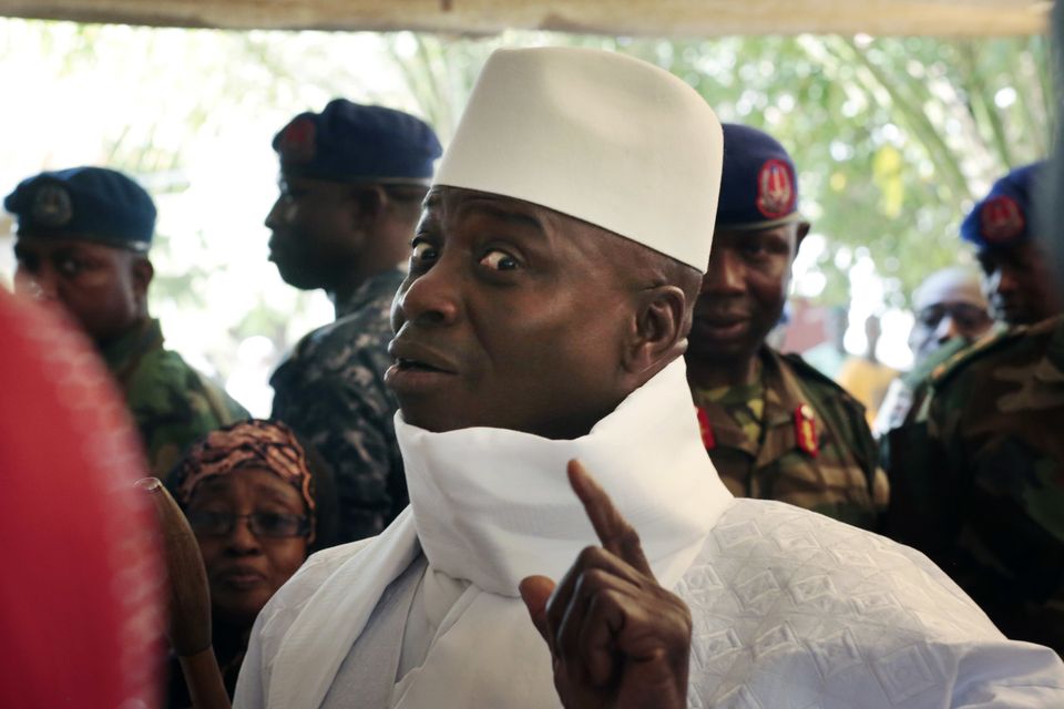 Gambia's President Yahya Jammeh is refusing to step down despite international pressure (AP)