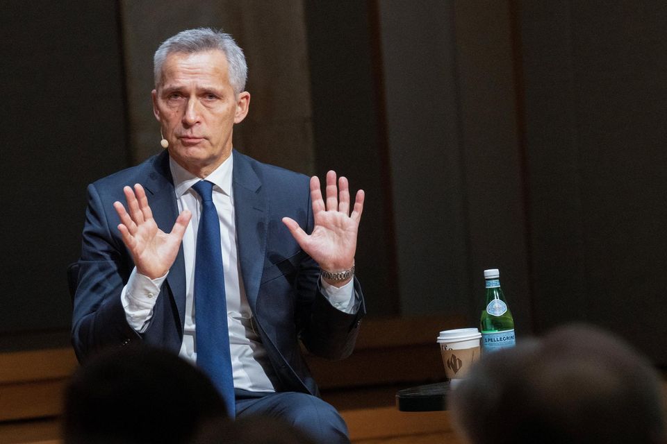 Jens Stoltenberg said Finland will formally join alliance in the coming days