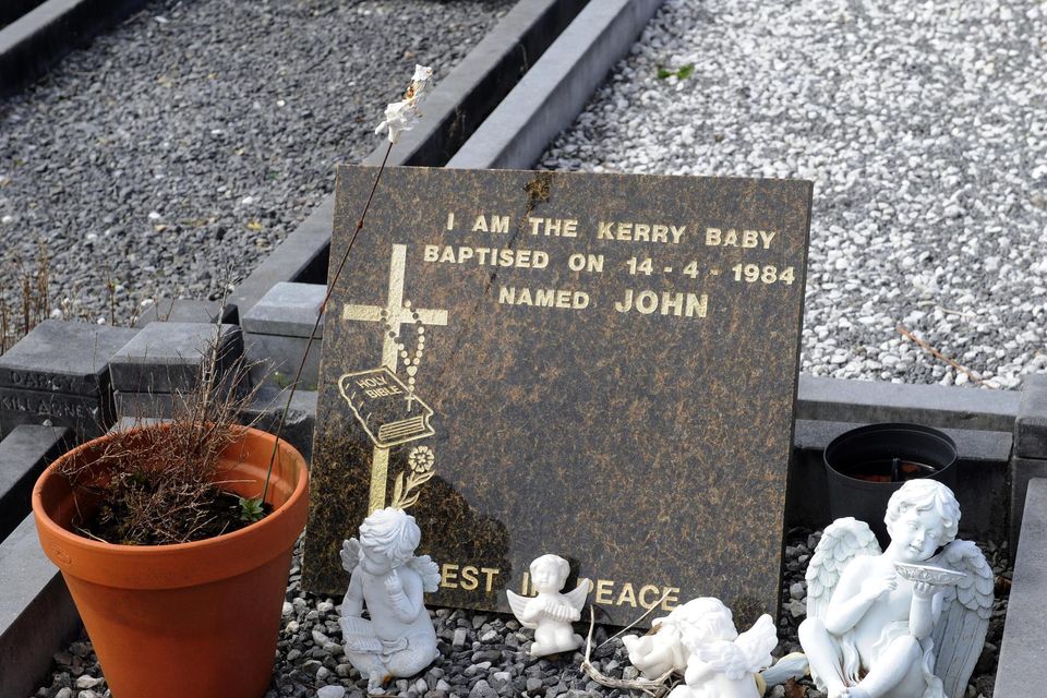 The grave of Baby John in Cahersiveen, Co Kerry. Photo: Don MacMonagle File photo 2014
