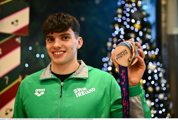 ‘Nearly everyone here is an Olympic medallist’ – swimmer Evan Bailey on US move and training under Michael Phelps’ coach