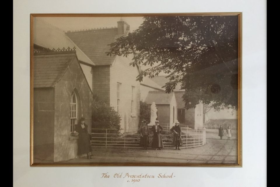 The Presentation School as it looked in 1910.