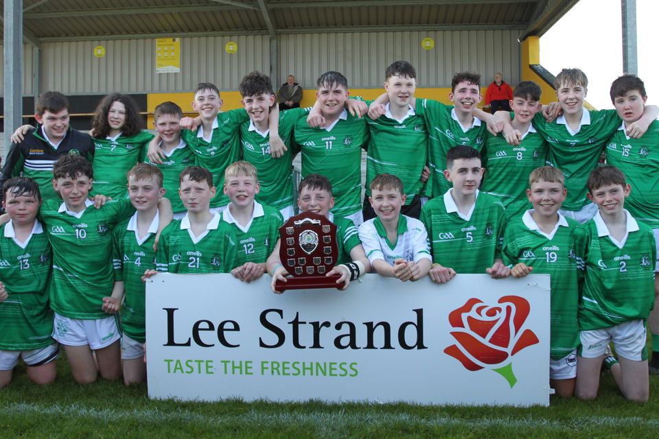 The Ballyduff hurling squad that won the County Féile na nGael Division 2 title