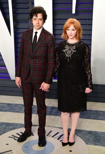 Christina Hendricks and Geoffrey Arend have announced they are separating after a decade of marriage (Ian West/PA)