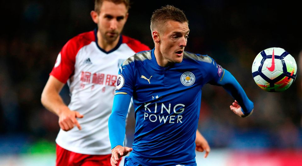 Leicester City's Jamie Vardy in action. Photo credit: Nick Potts/PA Wire