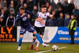 thumbnail: Jamie Gullan of Dundalk in action against Filip Piszczek of Bohemians during the SSE Airtricity Premier Division match at Oriel Park in Dundalk, Louth. Photo: Stephen McCarthy/Sportsfile