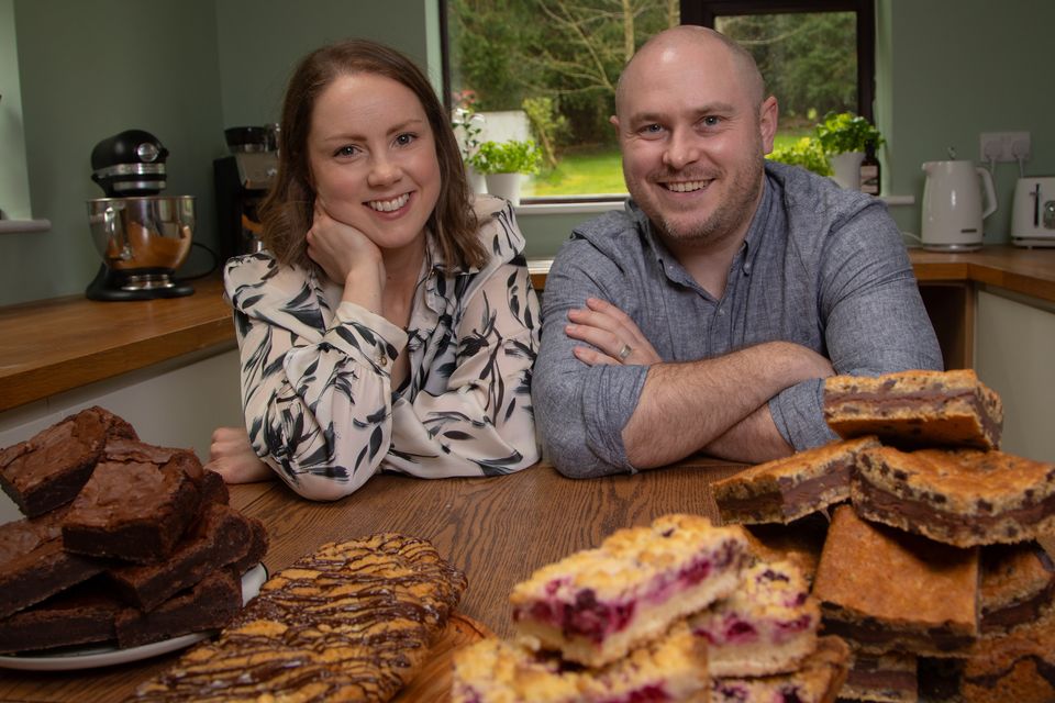 Niamh Dillon and John Crehan, who run First Batch Bakery from their kitchen in Tinahely, Co Wicklow. Photo: Owen Breslin