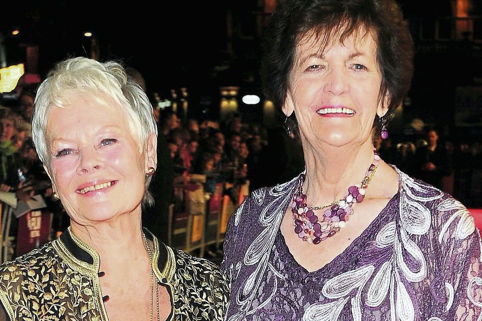 Dame Judi Dench and Philomena Lee attend a screening of ‘Philomena’ at the Odeon Cinema in London in October 2013.