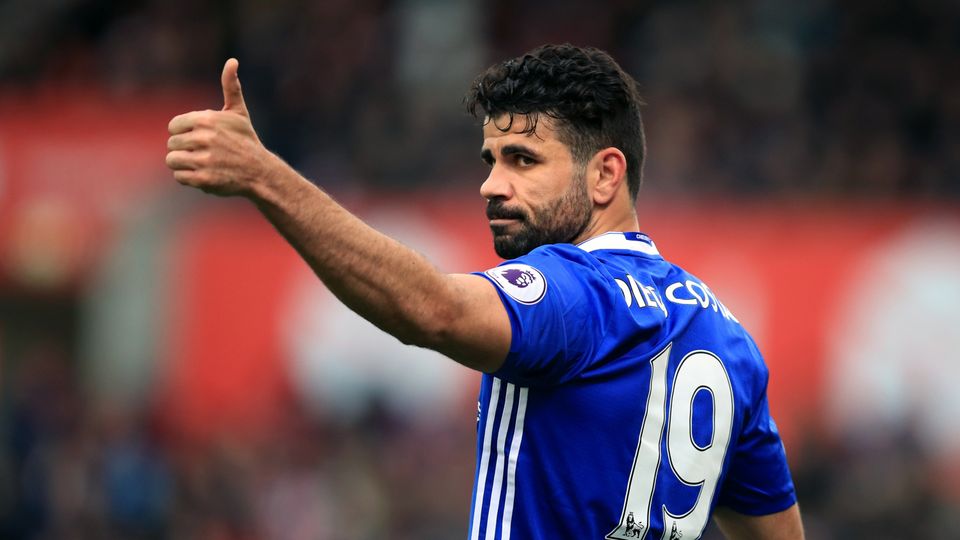 Diego Costa scored 59 goals in 120 appearances during three years at Chelsea