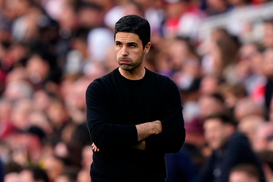 Arsenal manager Mikel Arteta. Photo: Tim Goode/PA