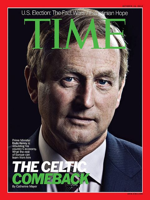 Taoiseach Enda Kenny on the cover of  ‘Time’ magazine