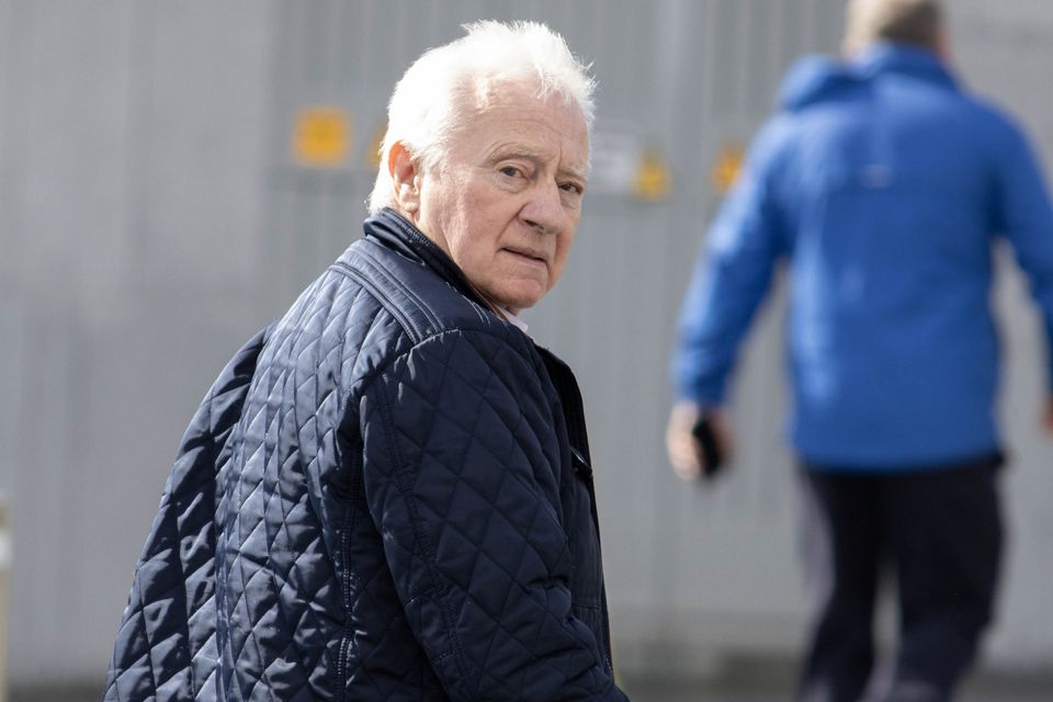 Aidan Byrne leaving Donegal Circuit Court