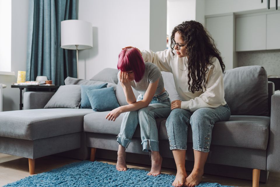 'Keeping the lines of communication open is more important than "fixing" her problems'. Getty