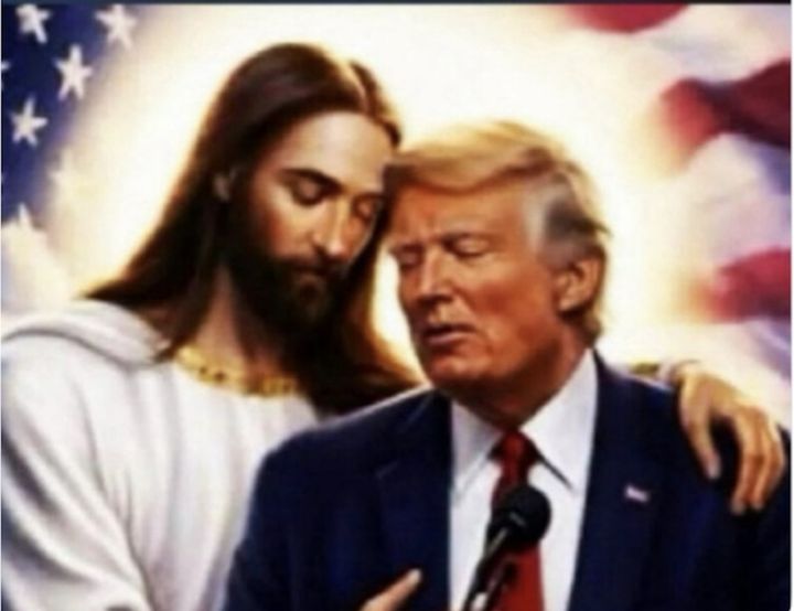 Donald Trump posts image of himself with Jesus as his Pope Leo criticism continues
