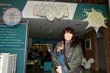 thumbnail: Tracey Watters with her work 'Clouds' at the opening of the art exhibition entitled 'Lightening up our everyday learning spaces' as part of the AONTAS Adult Learner Festival in the Gorey Institute of Further Learning and Training Centre on Thursday. Pic: Jim Campbell