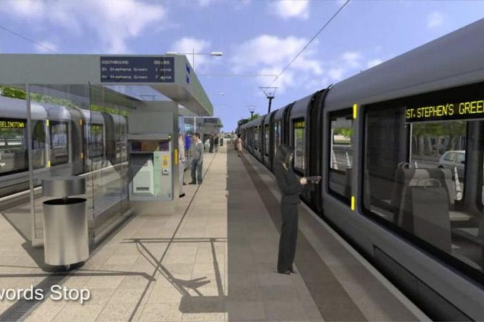 Artist impression drawings of proposed MetroLink stations across Dublin city