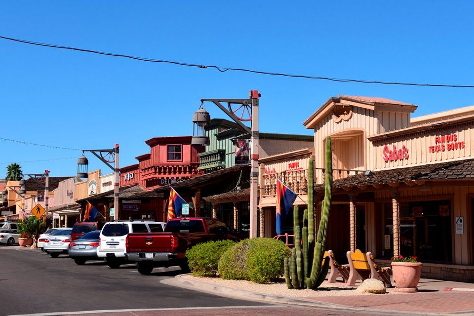E Main Street, Old Town, Scottsdale. Photo: Deposit
