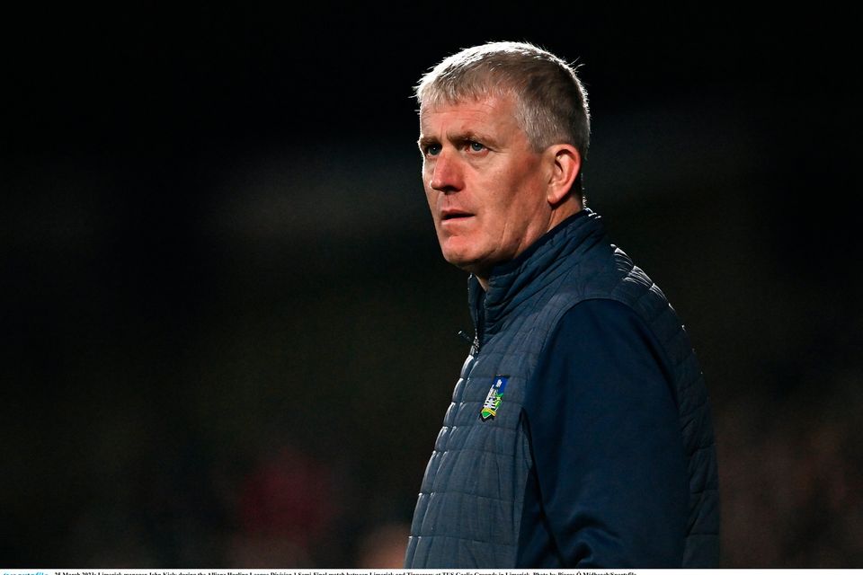 Limerick manager John Kiely is only focused on his side, not the opinions of others. Photo: Sportsfile