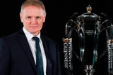 thumbnail: Ireland head coach Joe Schmidt is pictured with the Six Nations trophy during the 2019 Guinness Six Nations Rugby Championship launch at the Hurlingham Club in London