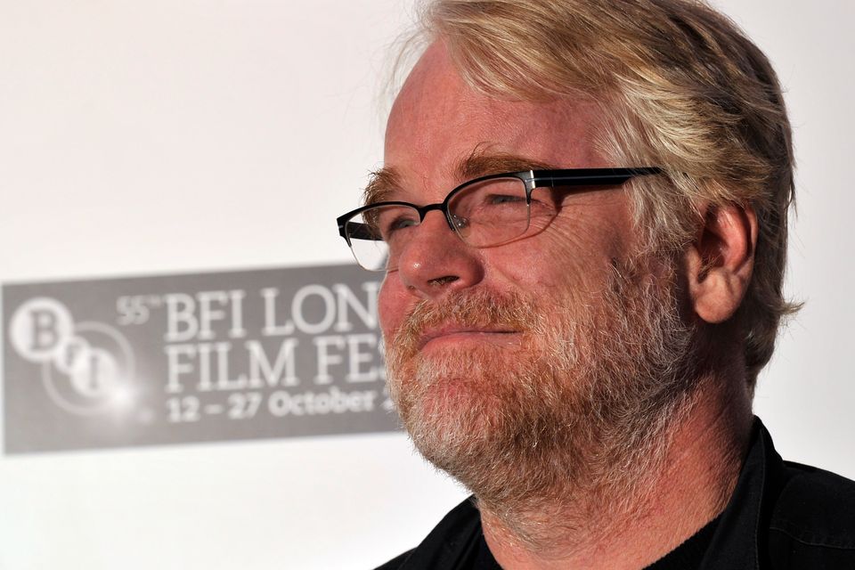 ctor Philip Seymour Hoffman attends "The Ides of March" photocall during the 55th BFI London Film Festival at the Odeon West End on October 19, 2011 in London, England.  (Photo by Gareth Cattermole/Getty Images For The BFI)