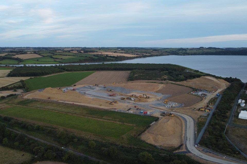 Works  for the Greenlink interconnector project at Great Island, Campile, Co Wexford