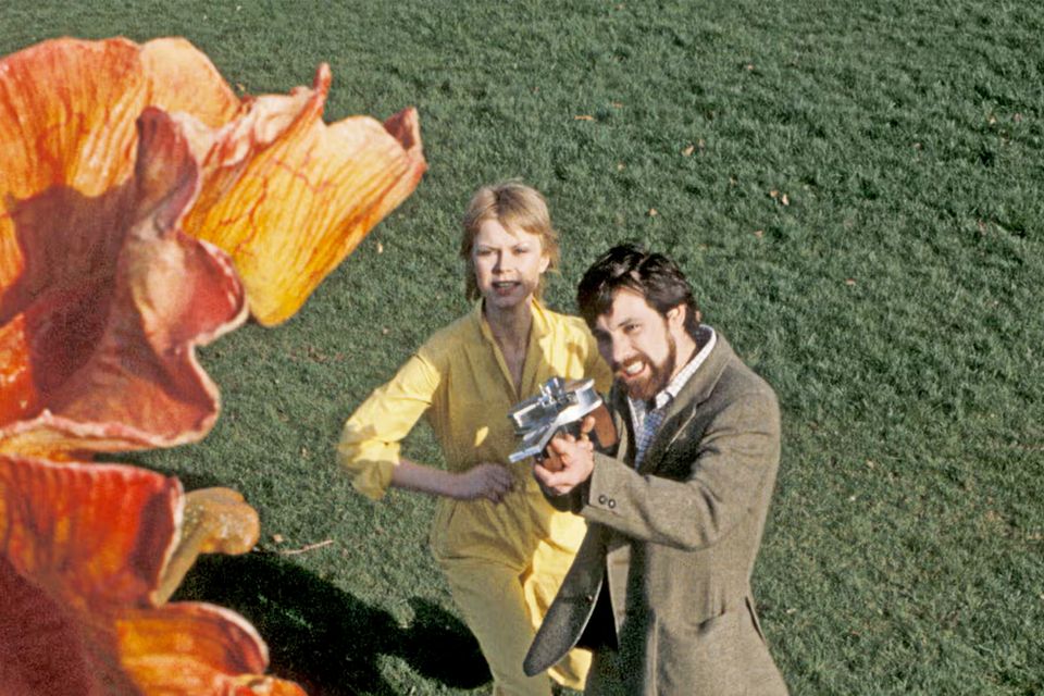 Emma Relph and John Duttine in 1980s BBC drama The Day of the Triffids. The book is much better. Photo: Dave Edwards/BBC