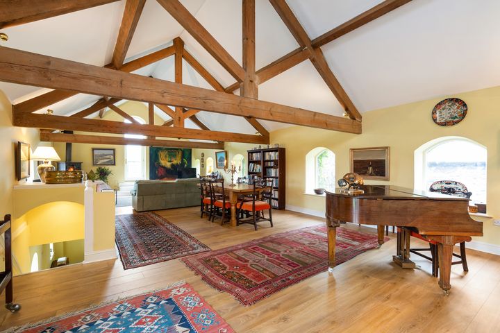 Period home with original features in famed Greystones estate