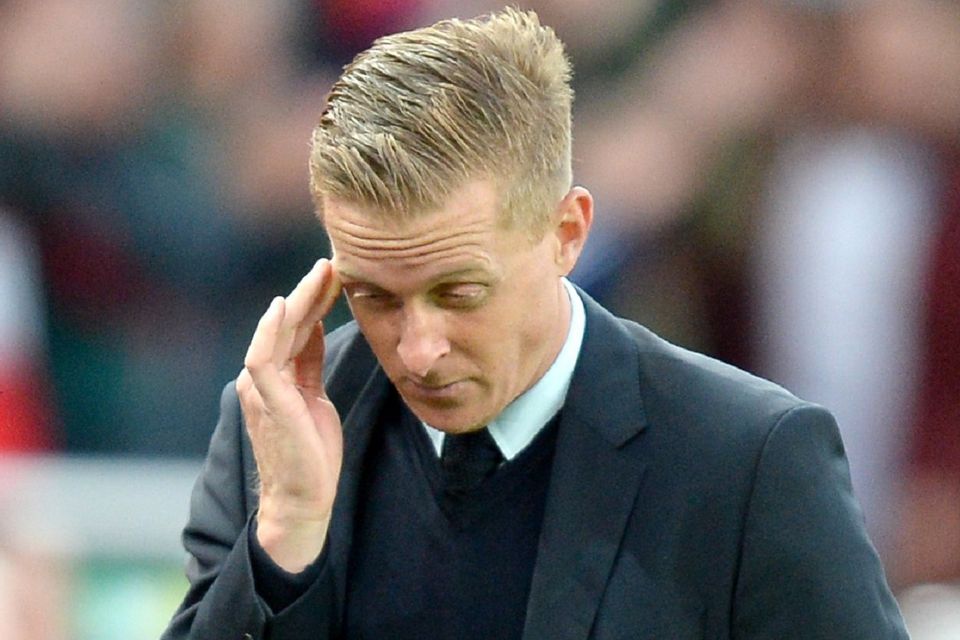 Garry Monk was furious with the decision to award Stoke a penalty