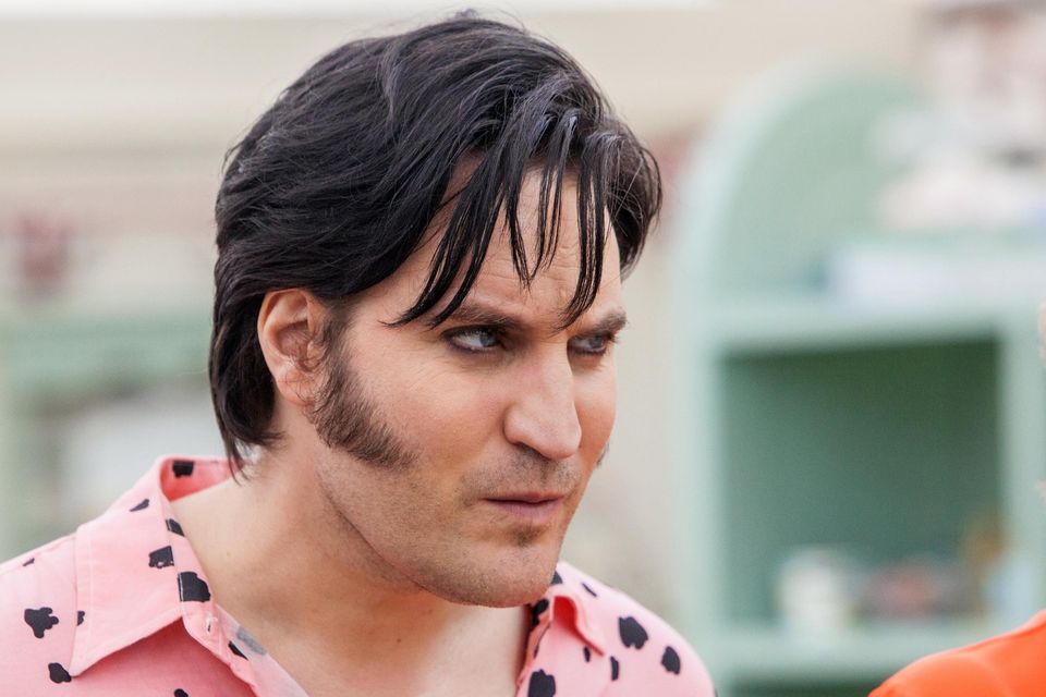 Noel Fielding’s new ‘KD Lang’ hair has divided Bake Off viewers (Mark Bourdillon/Love Productions)