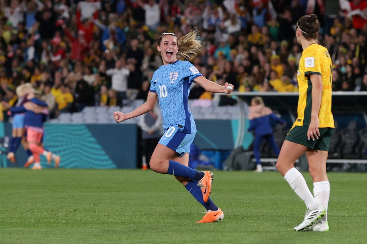 Ella Toone celebration explained after goal against Australia in