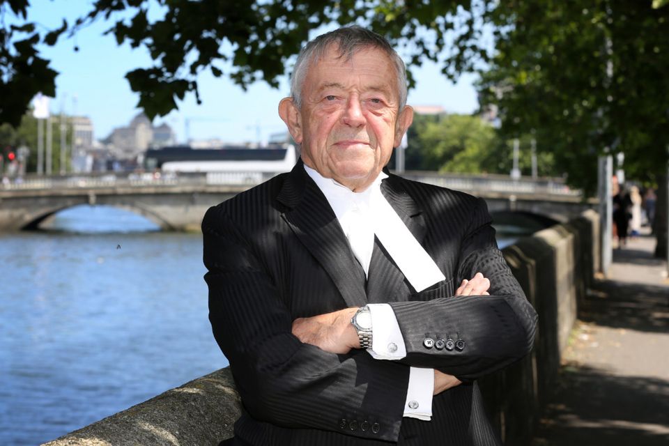 Taking a change of direction: Barrister Kevin Healy in Dublin. Photo: Frank Mc Grath