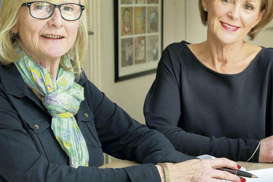 Drawing the line: Naomi Shipley (left) and therapist Siobhan Byrne have found their relationships with their children have grown stronger as a result of positive parenting. Photo: Ronan Lang