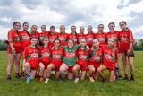 thumbnail: The Rathnew team who competed in the Wicklow LGFA Division 2 finals in Bray Emmets. 