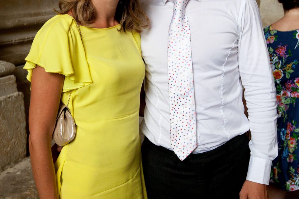 Ronan O'Gara and his wife Jessica