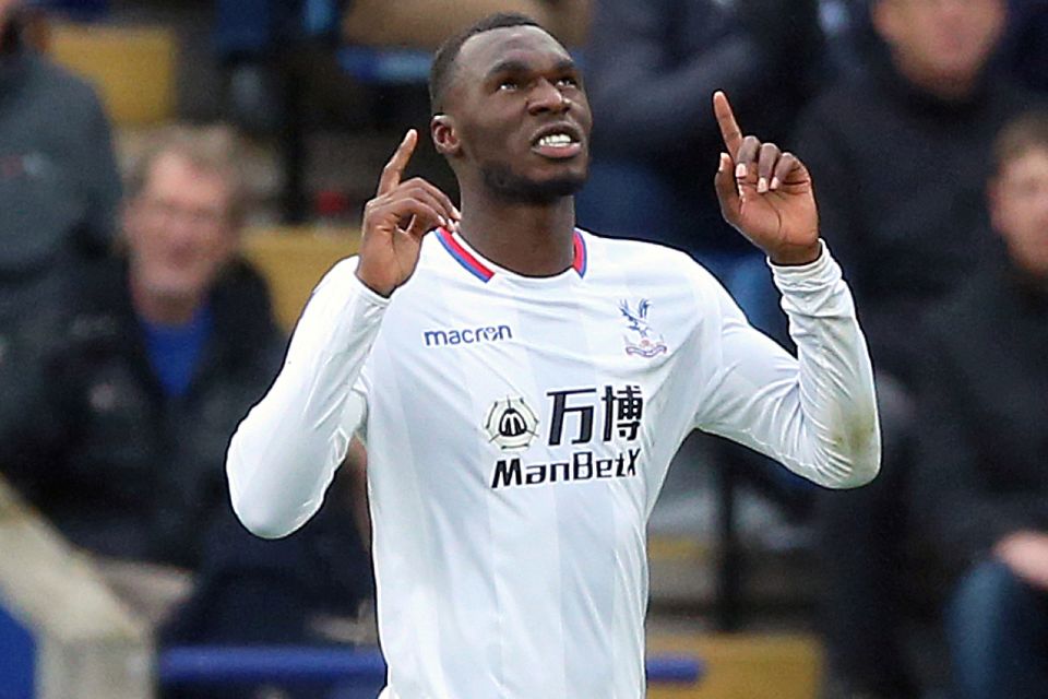 Christian Benteke will return from suspension for Crystal Palace's clash against Arsenal