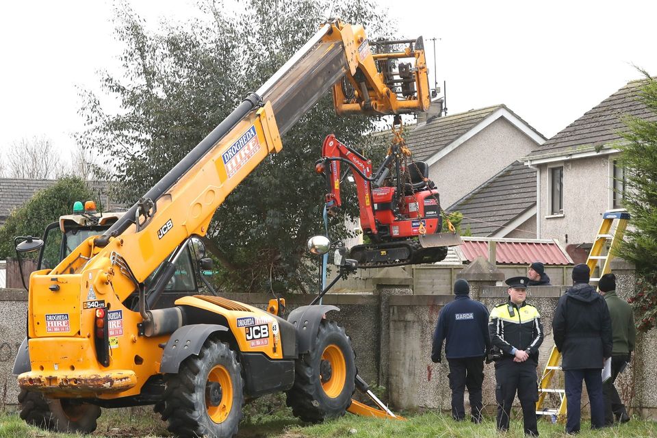 The scene of the search today. Photo: Paul Connor photography.