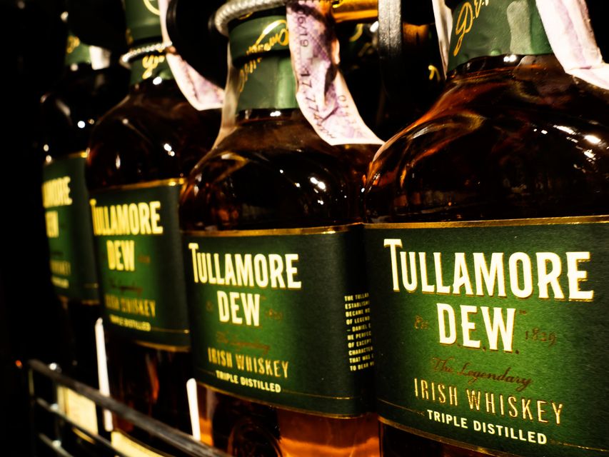 Tullamore dew Irish whiskey