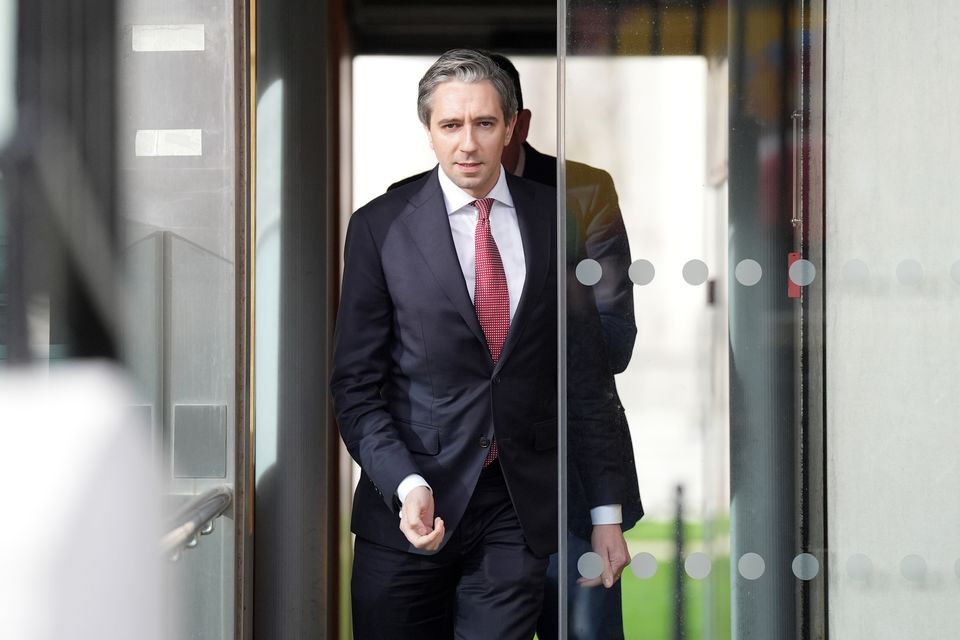 Taoiseach Simon Harris has declared himself “anti-carbon but not anti-car”. Photo: PA