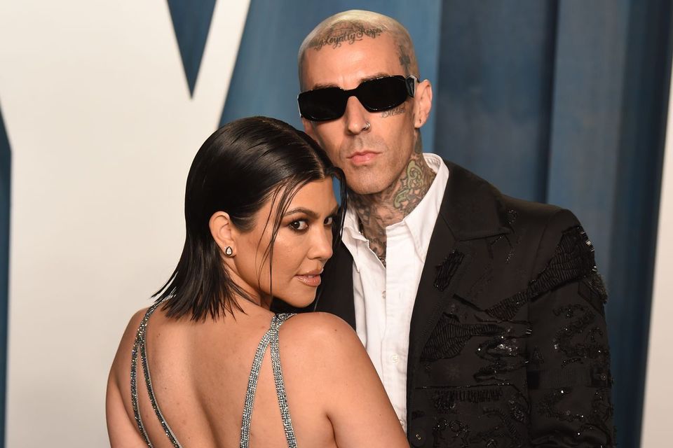 Kourtney Kardashian and Travis Barker (Photo: PA)