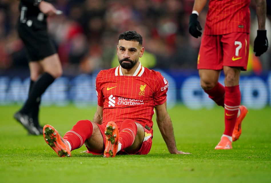 Mohamed Salah missed a penalty but Liverpool had done enough (Peter Byrne/PA)