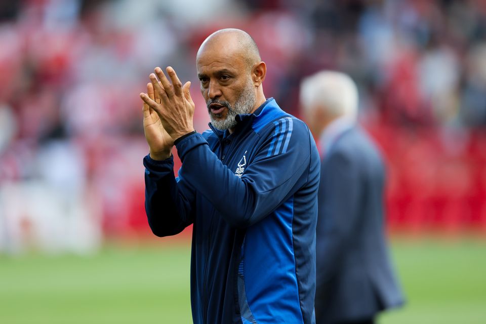 Nuno Espirito Santo has signed a new contract with Nottingham Forest (Richard Sellers/PA)