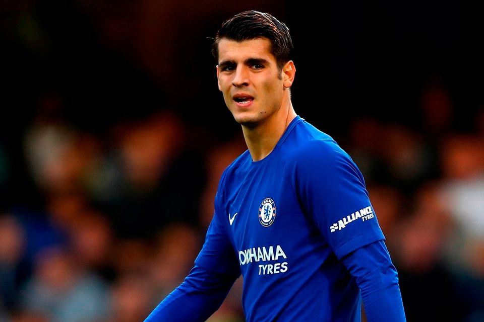 Alvaro Morata insists he is content with his new life in London