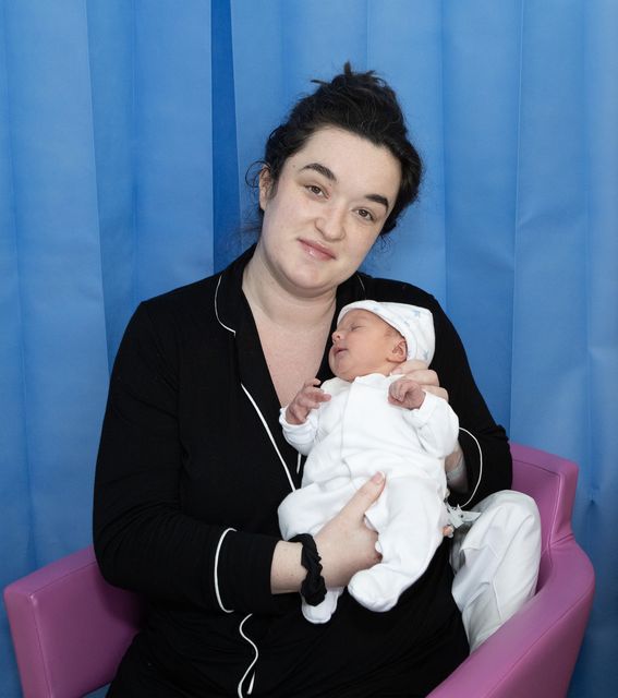 new mum Mairéad Barry,from Broadford,Co Limerick. Photograph Liam Burke/Press ‌22