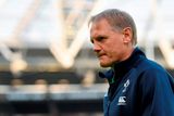 thumbnail: 4 October 2015; Ireland head coach Joe Schmidt. 2015 Rugby World Cup, Pool D, Ireland v Italy. Olympic Stadium, Stratford, London, England. Picture credit: Stephen McCarthy / SPORTSFILE