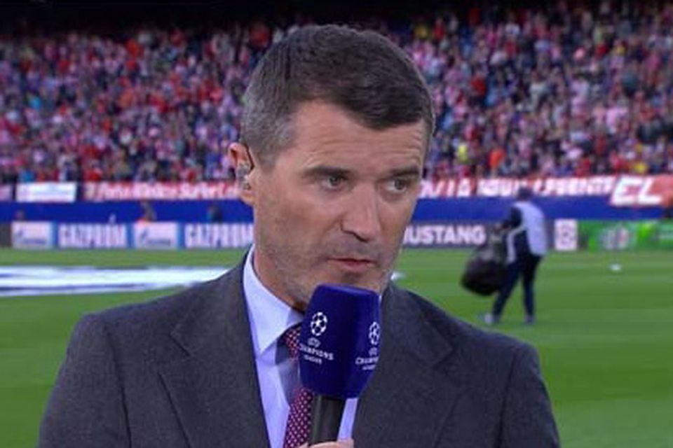 Roy Keane making comments about David Moyes sacking on ITV

Pic: ITV sport