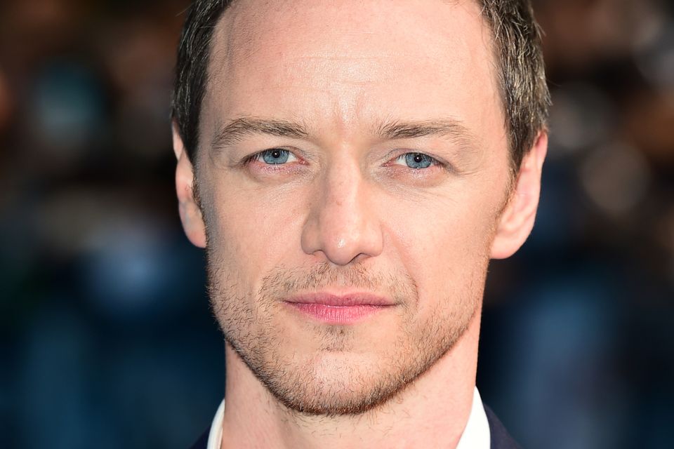 James McAvoy said a bag of his hair was given to Sir Patrick Stewart