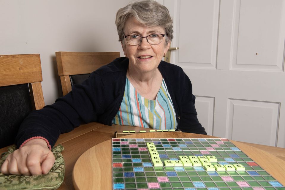 Chris Broderick, Chairperson of Irish Scrabble, at her home in Co Cork. Photo: Michael Mac Sweeney/Provision