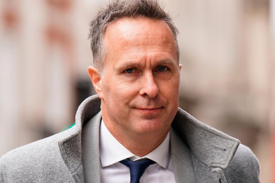 Former cricketer Michael Vaughan. Photo: PA/Reuters