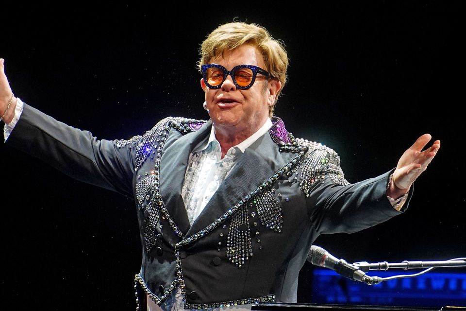 Sir Elton John performs on stage during his Farewell Yellow Brick Road tour at MandS Bank Arena in Liverpool (Peter Byrne/PA)
