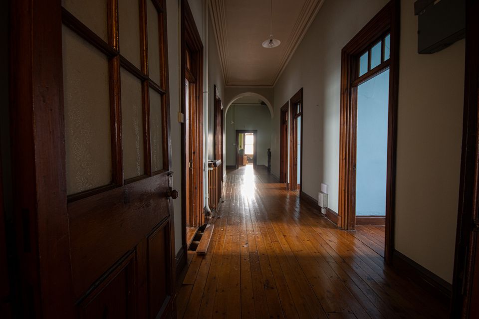 Footsteps seem to echo around the convent's large wooden corridors.